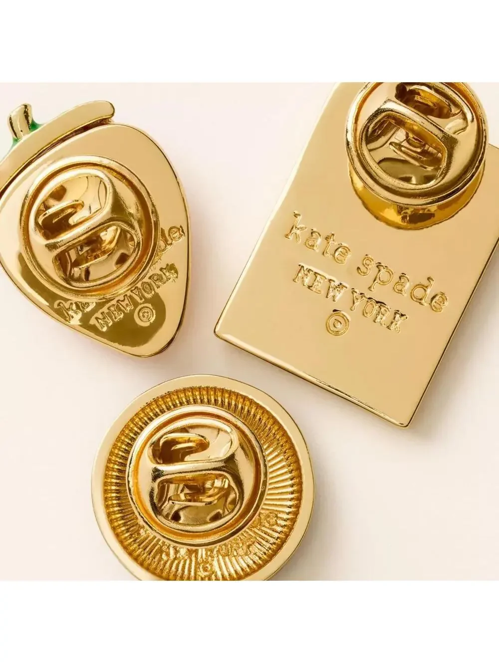 Kate Spade 3pk Mixed Novelty Pin Set